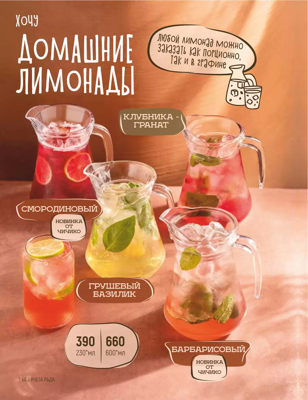 Основное меню